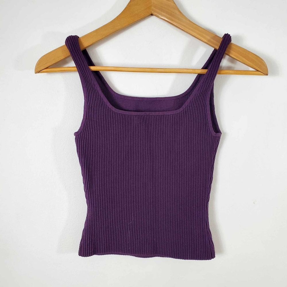 Aritzia Babaton Sculpt Crop Tank Top - Picture 2 of 6